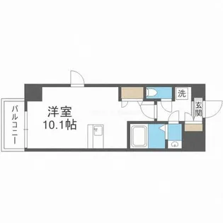 ONLYONE塚本【6階】の間取り