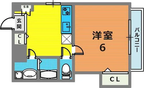 Haruma FratⅡ【5階】の間取り