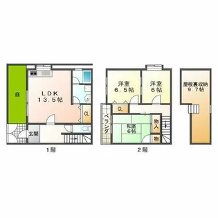 兵庫県神戸市垂水区宮本町【一戸建】の間取り