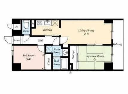 リッツプラザ城東【7階】の間取り