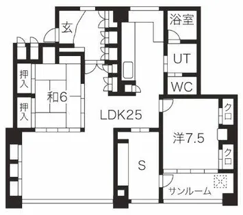 天池ビル【2階】の間取り
