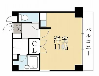 荒川ビル【4階】の間取り
