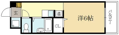 リバーサイド車田【3階】の間取り
