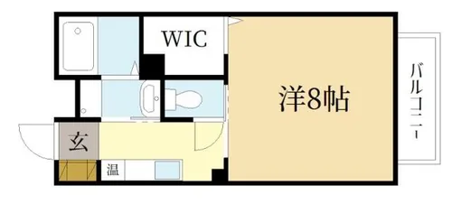コンフォートハイツ【1階】の間取り