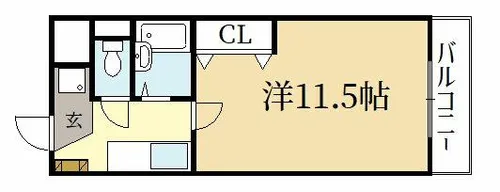 MSKビル【2階】の間取り