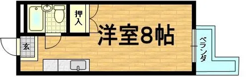 大久保ガーデンヒルズ【3-09号室】の間取り