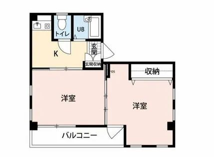 サンスカイ葉山【3階】の間取り