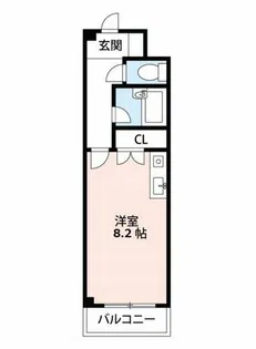 ゴールドマンション安井Ⅲ【238号室】の間取り