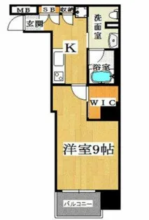 ディオレクレスト東心斎橋【3階】の間取り