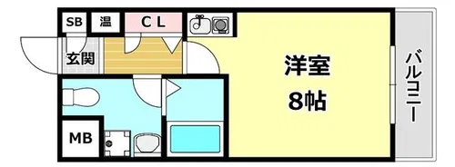 peddy marryⅡ【2階】の間取り