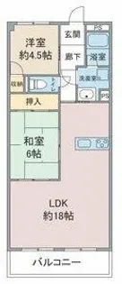 横吹小菅ビル【2階】の間取り