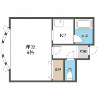グランメールRA・N23【3階】の間取り