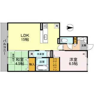 ファミール大池【2階】の間取り