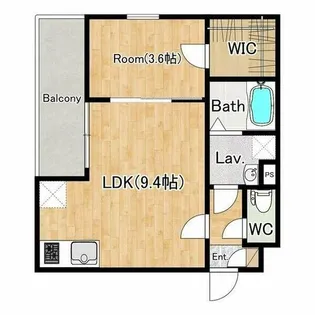 (仮称)ジーメゾン清須アルカウス【201号室】の間取り