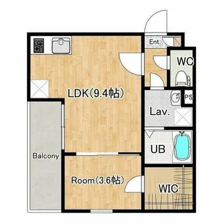 ジーメゾン清須アルカウス【305号室】の間取り