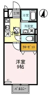 ココドリーロ【1階】の間取り