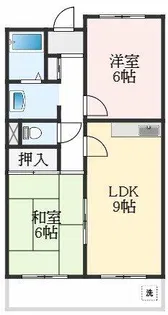 高師浜シーサイドマンションⅡ【3階】の間取り