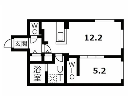 北海道札幌市西区発寒十条2丁目【マンション】の間取り