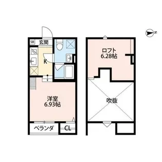 Cereja【2階】の間取り