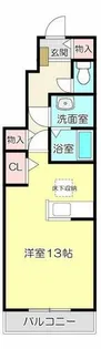 アセット【107号室】の間取り