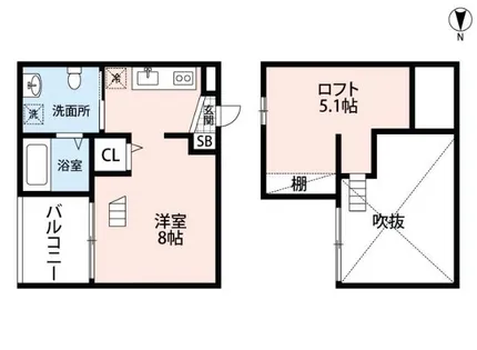 プルミエール【2階】の間取り