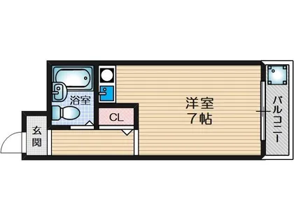 フジハイツ【2階】の間取り