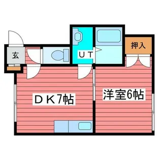 リージェント3【207号室】の間取り