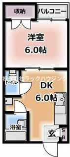 大阪府門真市向島町【マンション】の間取り