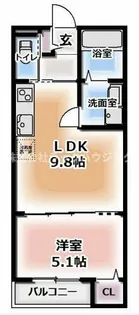 セレニティ大池町A棟【1階】の間取り