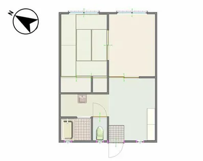 K’sヒュッテ【2階】の間取り