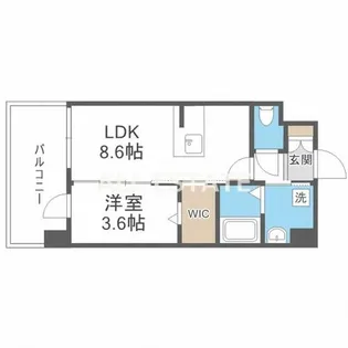 ESTONE HIGASHIOSAKA(エストワン ヒガシオオサカ)【2階】の間取り