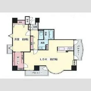 サンテデーレしかま【3階】の間取り