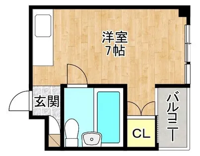 エクラ小路【3階】の間取り