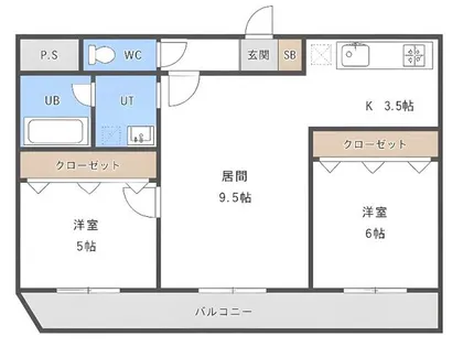 プレシャス23【3階】の間取り