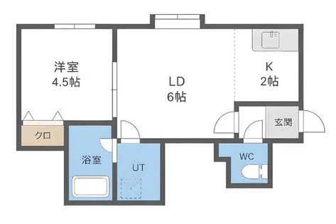 ヴィオレッテⅡ【2階】の間取り