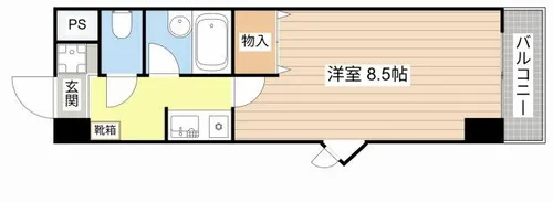 グランステージ【210号室】の間取り