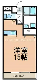 エルガーラ刈谷【101号室】の間取り