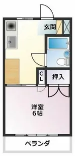 カブリオレ【102号室】の間取り