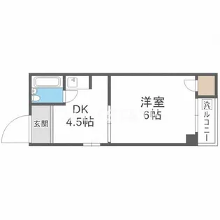 エスクードAramoto【1階】の間取り