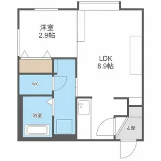 ムーンボー【2階】の間取り