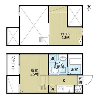 LATACHEI(ラターシュワン)【1階】の間取り