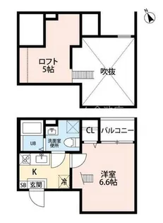 ヒラソル守山【2階】の間取り