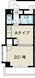 第2東三国グランドハイツ北【201号室】の間取り