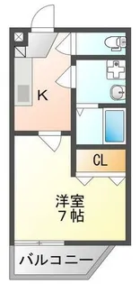 ノイエヴィラ【3階】の間取り