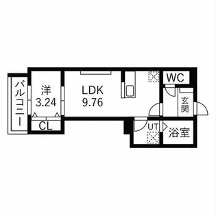 Well-being巽西【3階】の間取り