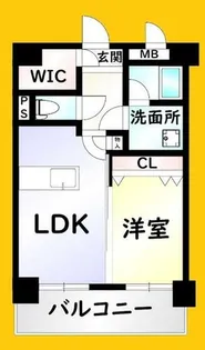 LEON篠崎【1階】の間取り