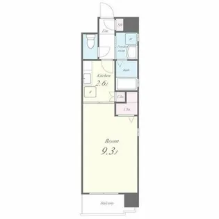 パンシオン千種【3階】の間取り