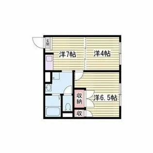 EVAHⅡ【102号室】の間取り