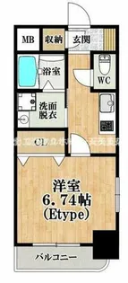 ふぁみーゆ天美南【9階】の間取り