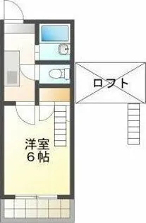 アーバニアフジ【202号室】の間取り